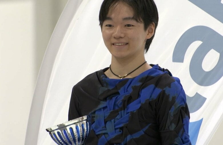ロンバルディア杯で優勝した鍵山