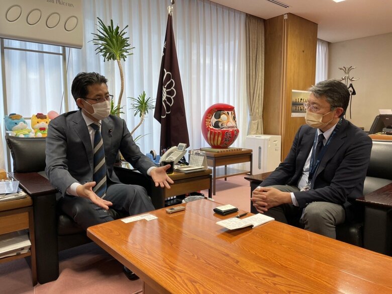 福田氏「データを皆が持ち寄れば公共財になる」