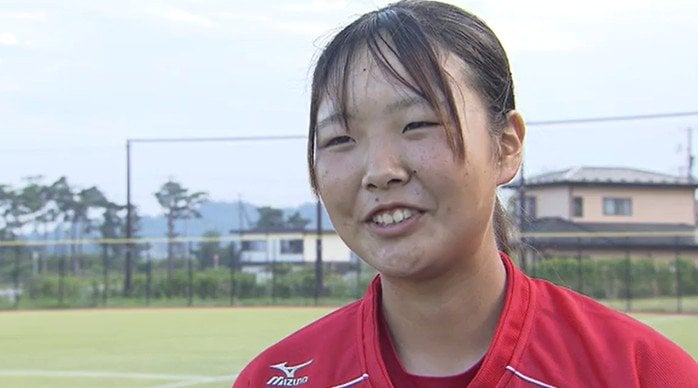 キャプテン　佐藤聖奈選手