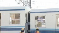 回送電車が車庫戻る際に脱線…東武伊勢崎線館林駅付近　電車運行に影響はなし　原因を調査中