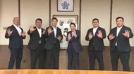 「福岡はすごく好きな街」大相撲九州場所を前に片男波親方など県庁訪問　服部知事「今年も盛り上げて」11月8日から　福岡