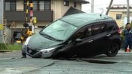 後発地震警戒続く　宮城・石巻市で道路陥没　JR仙石線一部で運転見合わせ　地震の影響か