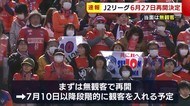 J2リーグ 6月27日に無観客で再開決定【新潟】