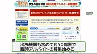 学生支援で静岡県が臨時アルバイトを募集 50人程度を採用へ