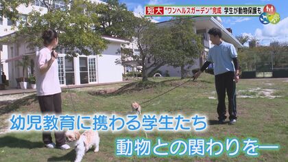 キャンパス内で保護犬や保護猫を学生たちが飼育　人・動物・環境 全ての「健康」をひとつと考えるワンヘルス
