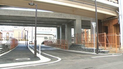 新潟駅の南北つなぐ“新道路”開通！移動の不便さ解消へ…高架下を車・徒歩で通行可能に「だいぶ楽になる」