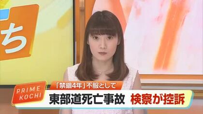 禁錮4年の実刑不服で検察が「控訴」高知東部道・1歳児死亡事故　サンダル履き替えの“ながら運転”