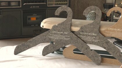 「生地の30%は廃棄される」裁断くずをハンガーにアップサイクル　ファッション分野でSDGs取り組み【岡山発】