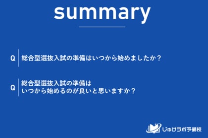 【総合型選抜の“後悔”調査】半数以上が「高2までの準備」を理想とするも、現実は高3から。受験生の理想と現実に深刻なギャップ。