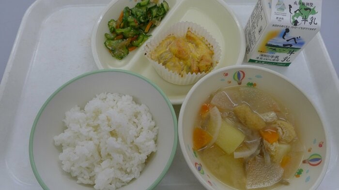 サケのもみじ焼き(画像提供:標津町学校給食センター)