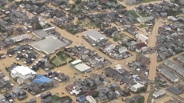 住宅への浸水被害は31日時点で97軒