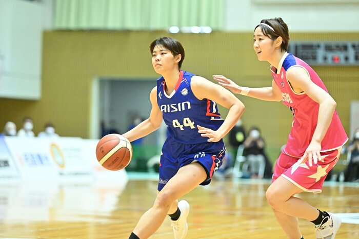 アーリーエントリーながらGAME1ではチーム最多得点を獲得した峰晴寿音選手