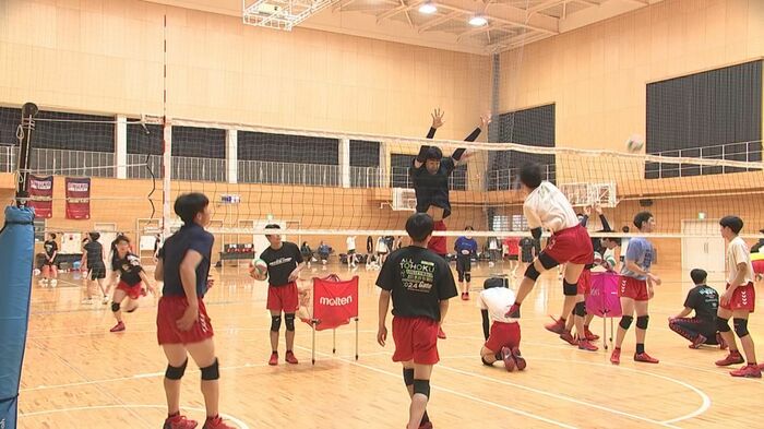 一関修紅の練習風景