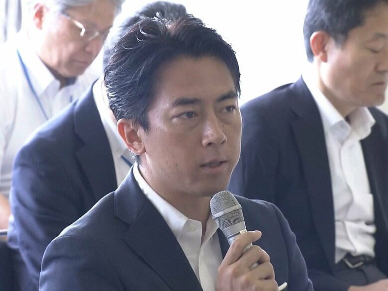 小泉農水相が米の生産者と意見交換 価格高騰に対する国の施策を説明 農家からは“買い取り式の拡充”求める声｜FNNプライムオンライン