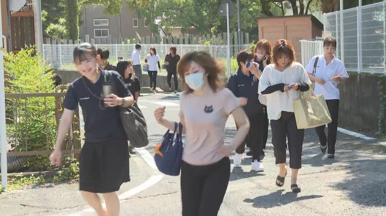 尾鷲市で午後5時22分に40cmを観測…愛知の外海と三重南部の津波警報が“注意報”に 避難は長時間にわたる恐れ｜FNNプライムオンライン
