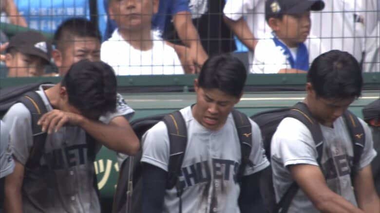 【甲子園】初戦突破の壁厚く…新潟代表・中越 関東第一に6－1で敗れる 思いは後輩へ「甲子園で勝つことをイメージして練習を」｜FNNプライムオンライン