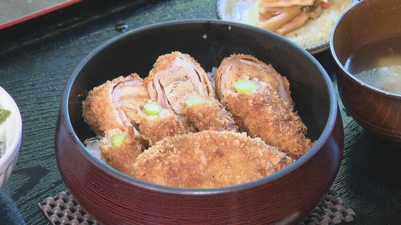 揚げ物をヘルシーに！車麩＋越後もち豚で作る“麩カツ丼” 新発田産食材にこだわった斬新メニュー【新発田市】#新潟グルメ｜FNNプライムオンライン