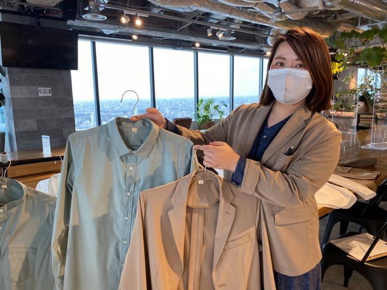 田中美咲さんは服の選択肢が少ないことに違和感を覚えて事業を立ち上げた