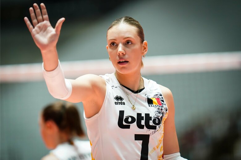 ベルギーのキャプテン バンゲステル (写真:©️FIVB)