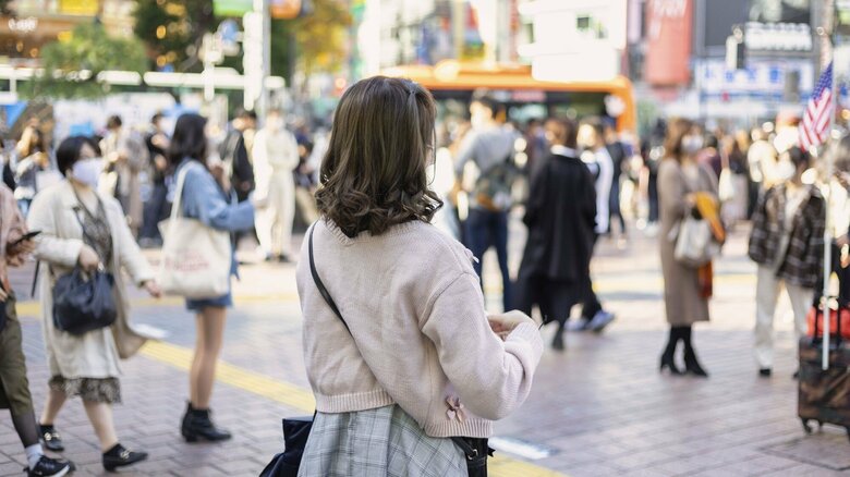 上京する学生（イメージ）