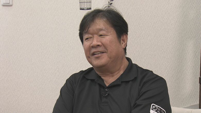 近藤選手の父　亮二さん