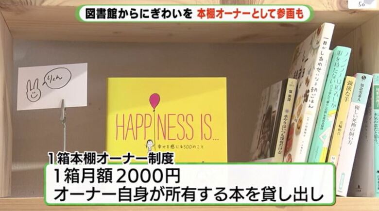 オーナー54人の自慢の本約3000冊が並ぶ