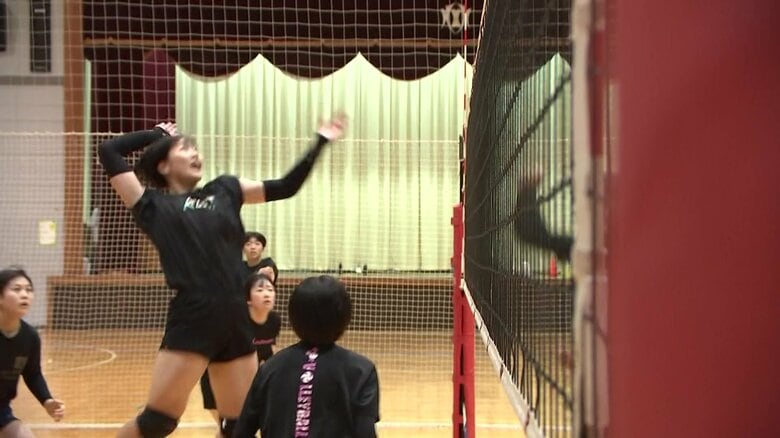 ミドルブロッカー・伊藤隣選手（2年）