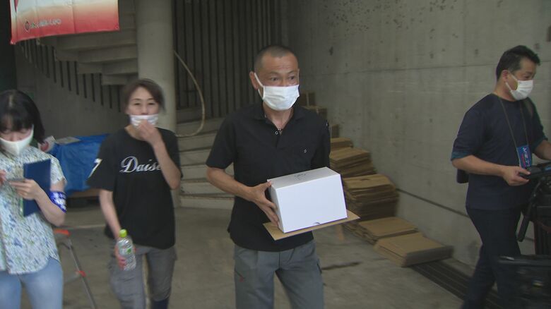 約130キロ離れた能登町へ運ぶ