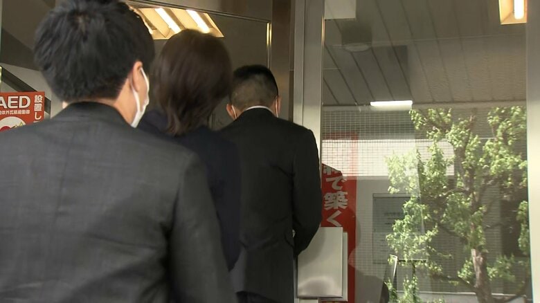 神奈川県警の家宅捜索＠横浜市