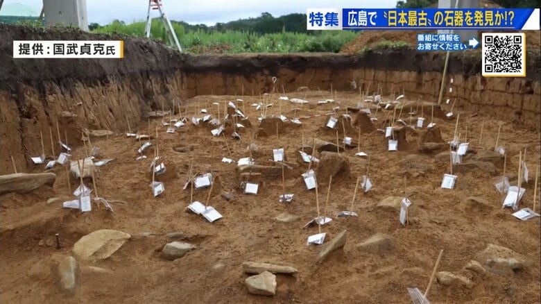 冠遺跡の発掘調査の様子（提供：国武貞克氏）