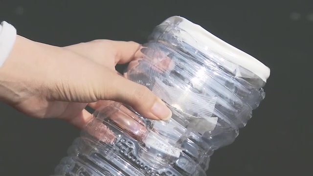 ペットボトルで手作りした「びん漬け」も県の条例違反となる