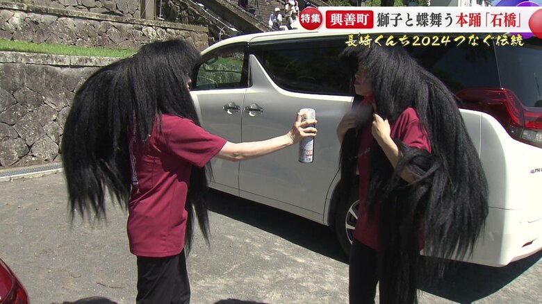 夏の稽古の必須アイテムは「冷感スプレー」