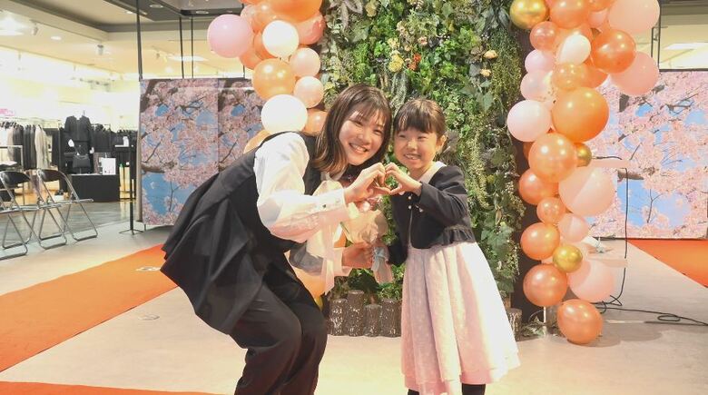 入学服ファッションショー（2月7日）