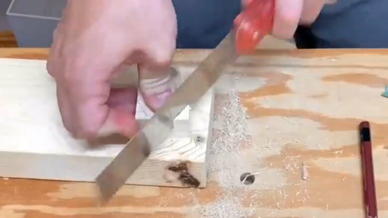 パイの実を再現した作品の制作工程5