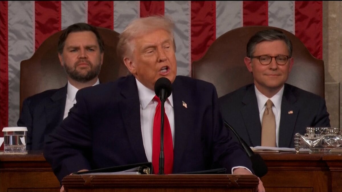 歴代最長”の1時間47分…トランプ大統領が一般教書演説 関税政策はより