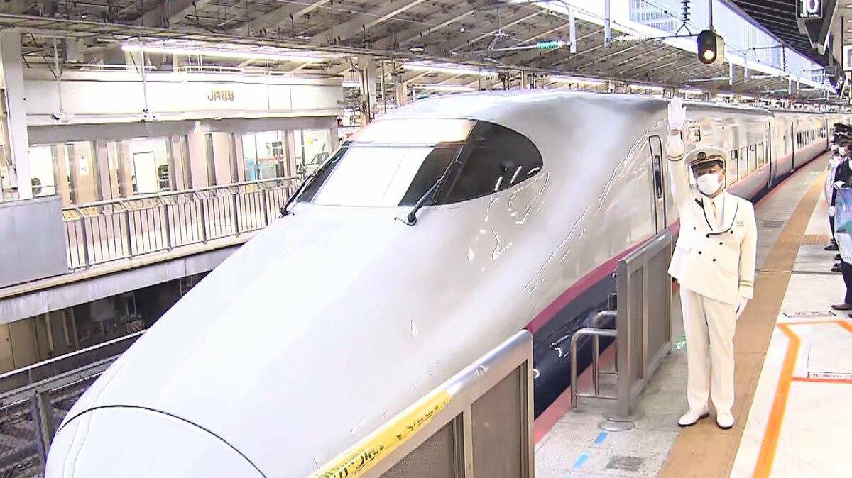 速報】東北新幹線 きょう始発から全線運転再開 およそ1カ月ぶり