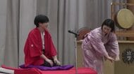中学生が「落語」を体験　鹿児島出身の女性落語家が先生　