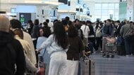 羽田で出国ラッシュピーク　「12連休」初日 渋滞の予想も