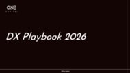 独立系VCのOne Capital、AI時代のDX実践ガイド「DX Playbook 2026」を無料公開