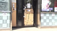 ジム営業に腹を立てドア破壊 男逮捕