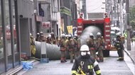 【速報】東京・港区の地下駐車場 二酸化炭素を誤って噴霧 2人死亡1人重体