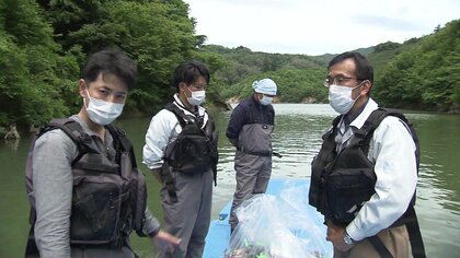 漁業再開の指標に…淡水魚の“放射性物質濃度”調査に同行　立ち入り禁止エリアへ【福島発】