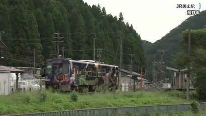 越美北線が一部区間で8日ぶり運転再開　福井－美山で減便し運行　全線開通は約1カ月後の見込み