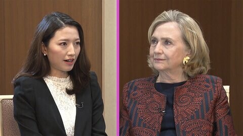 ヒラリー･クリントン氏に三田友梨佳アナが聞く「ウクライナの女性や子どもを助ける支援が必要」　自身の大統領選出馬の可能性は？【全文】