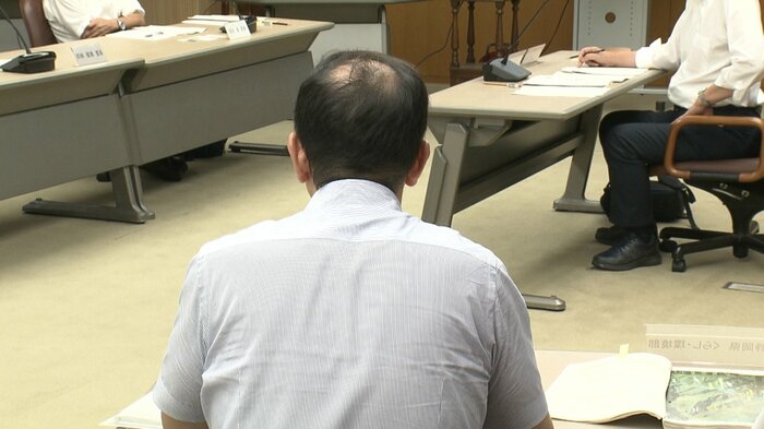 難波市長の指摘に反論する県・石川英寛部長