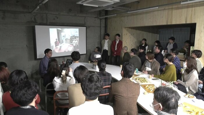 交流スペースで開かれたイベントの様子（2025年）