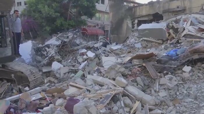 パレスチナ・ガザ地区(16日)