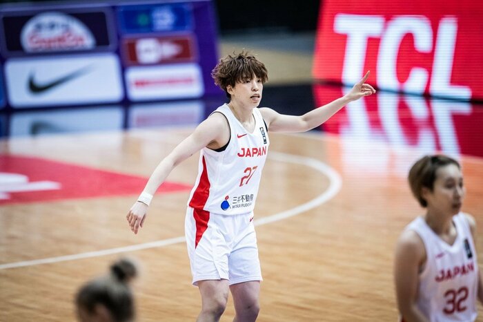 キャプテン林選手「みんなでつないだ勝利」©fibaasiacup
