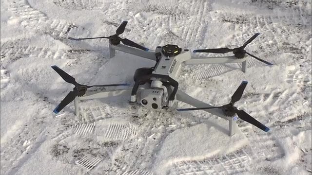昭和村ではドローンを対策に活用