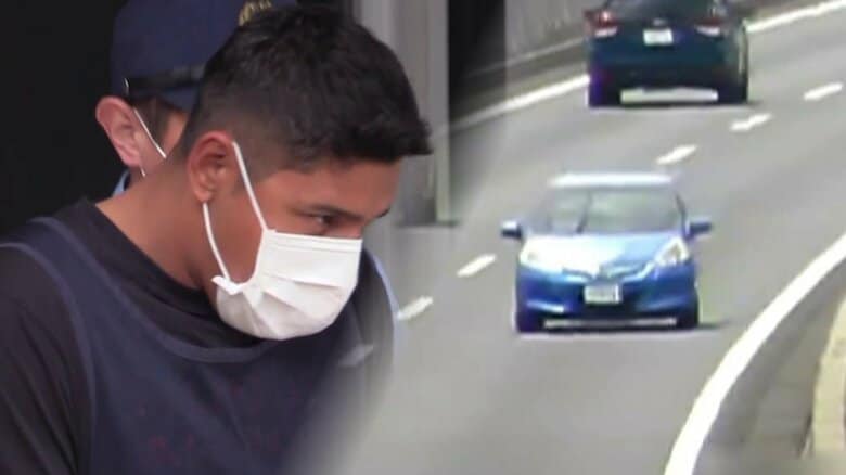 【なぜ】本線上でUターンし逆走か？新名神下り10km超“逆走”し車2台と衝突…ペルー国籍の男（34）逮補「当たったのは1台だけ」一部容疑否認｜FNNプライムオンライン